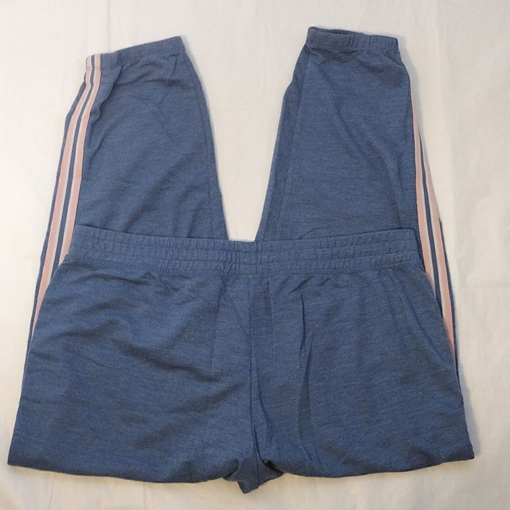 Disney Mickey Mouse Blue Pink Printed Jogger Pajama Lounge Pants‎ Large - Picture 8 of 14